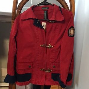 Ralph Lauren vintage red fall jacket !